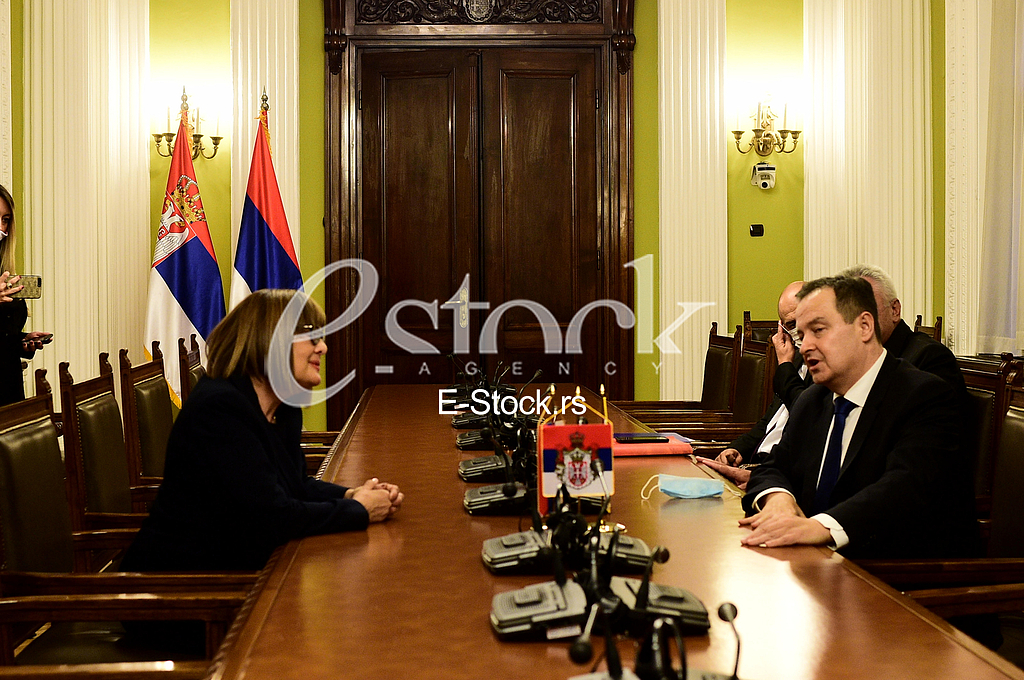 Maja Gojkovic i Ivica Dacic