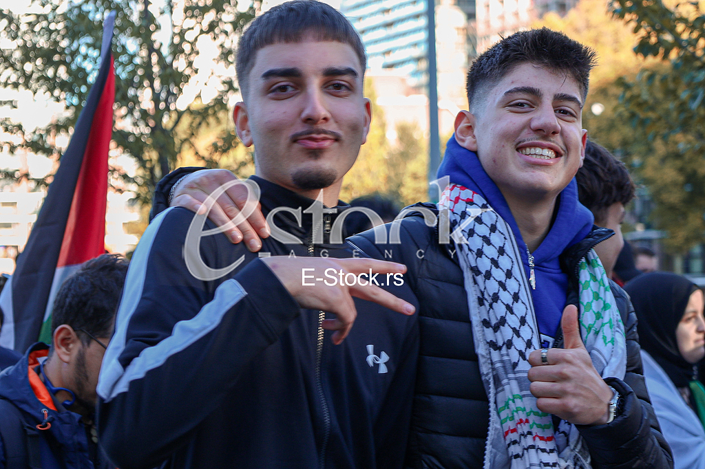 Protest podske Palestinskom narodu