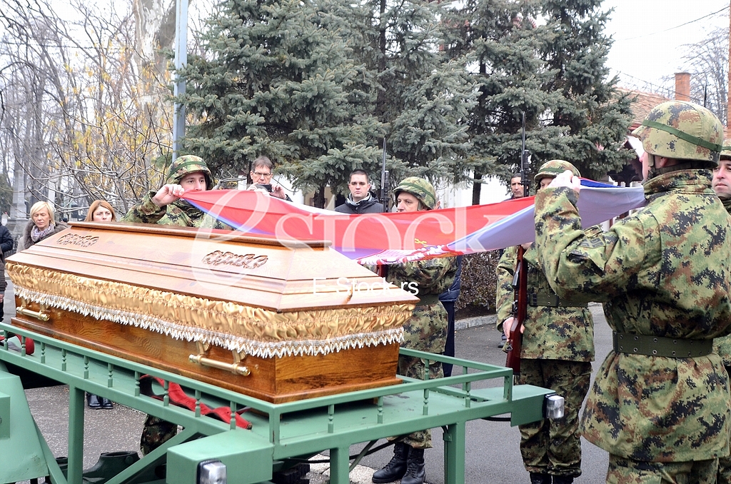 Burial of the remains Dimirija Tucovica