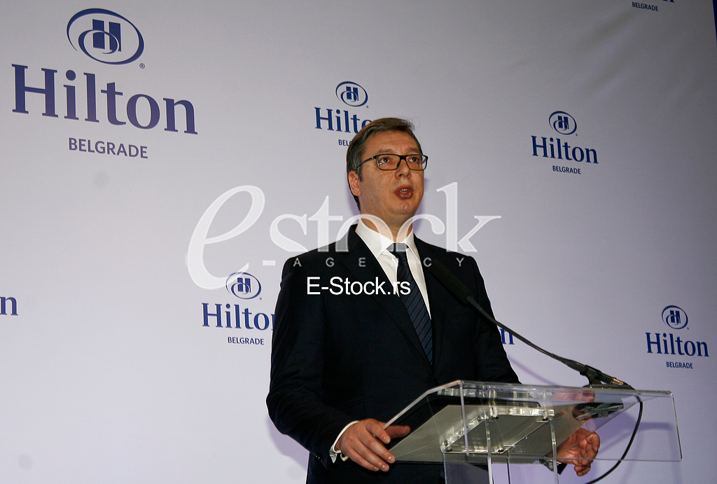  aleksandar vucic , hilton hotel otvaranje u bg