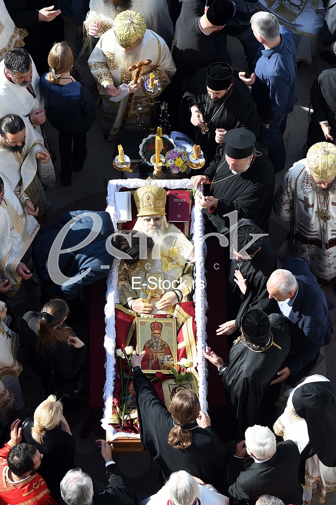 Sahrana mitropolita crnogorsko primorskog Amfilohija Radovica