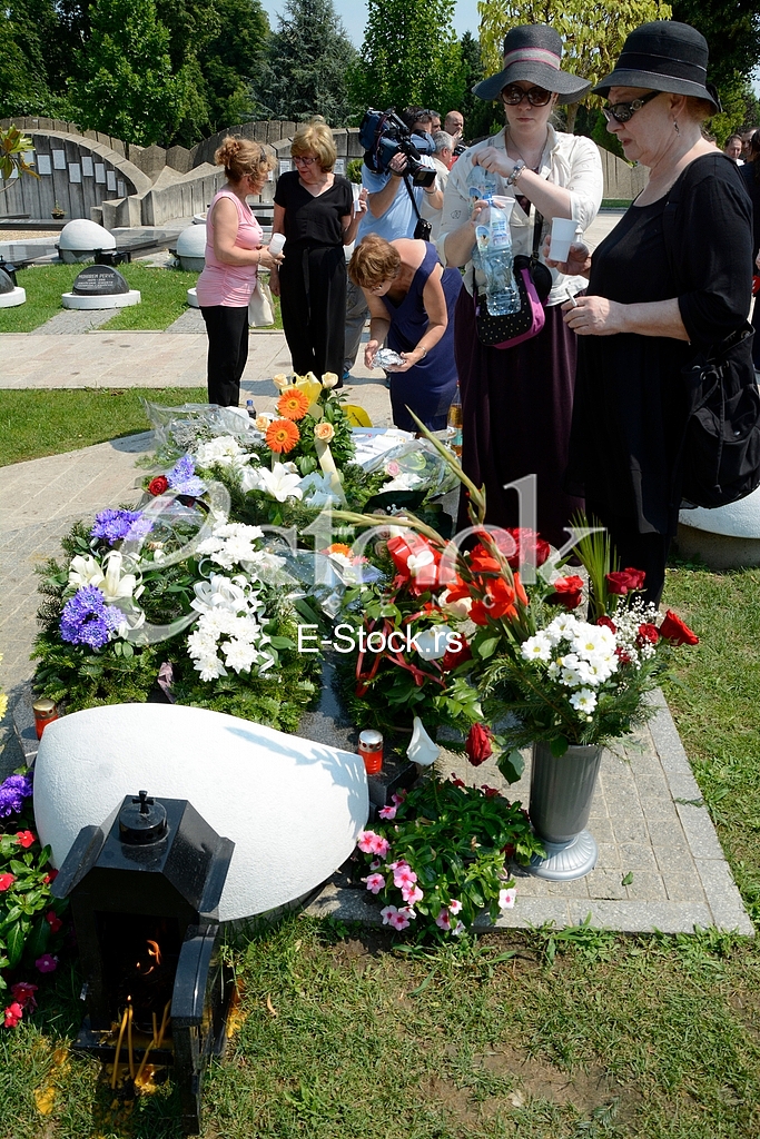 40 days after the funeral Bata Zivojinovic