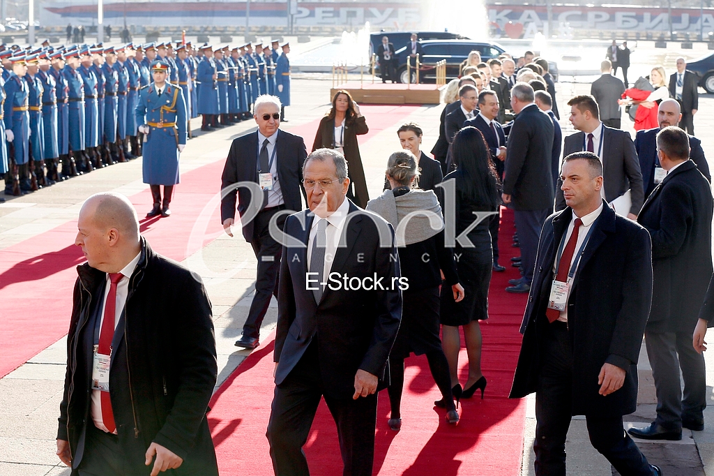 Vladimir Putin in Belgrade