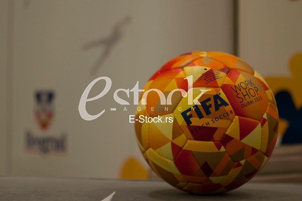 Beach soccer Serbia press conference