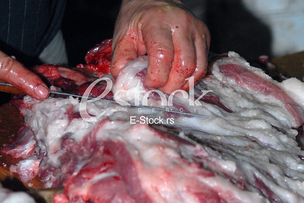 Pig slaughter