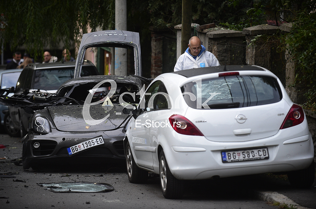 Eksplozija bombe na Vracaru