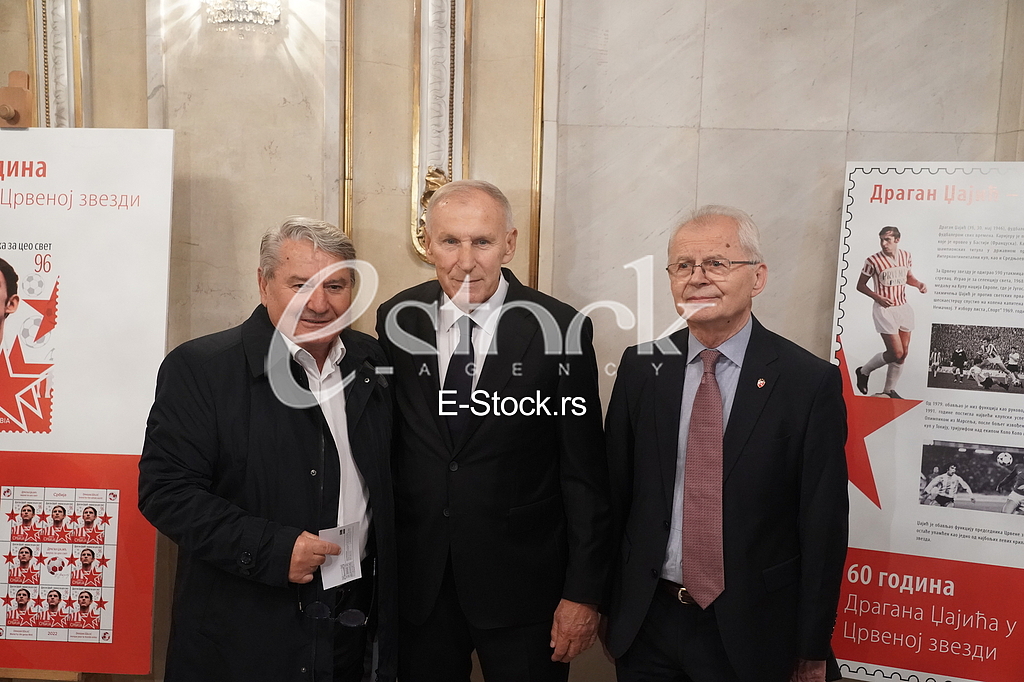 Jovan Acimovic, Dragan Dzajic, Svetozar Mijailovic