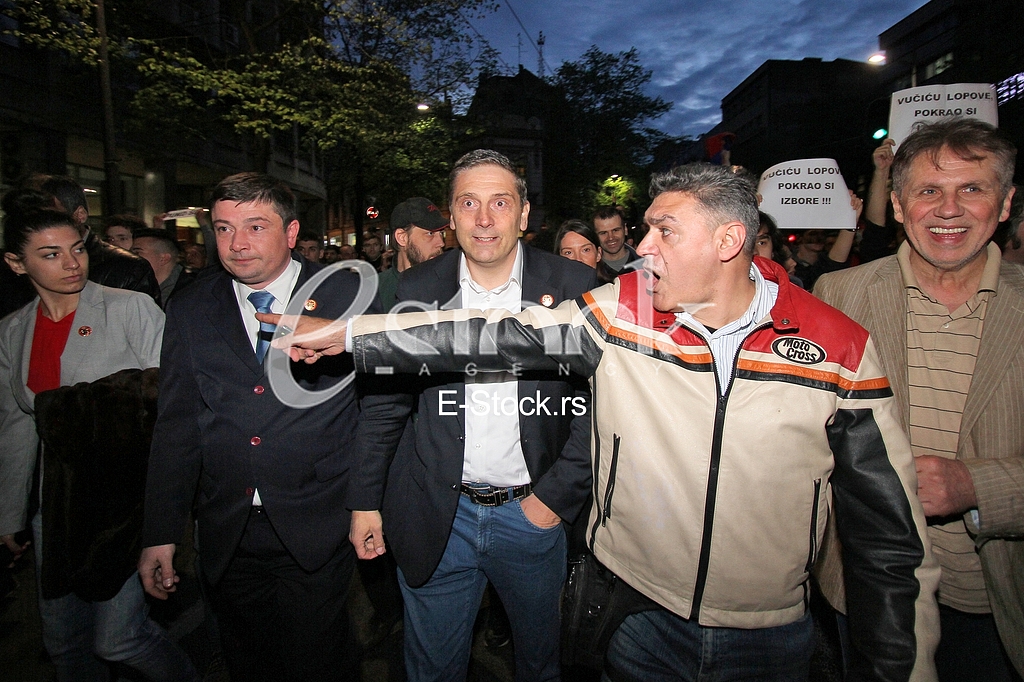 Protest against the results of presidential elections