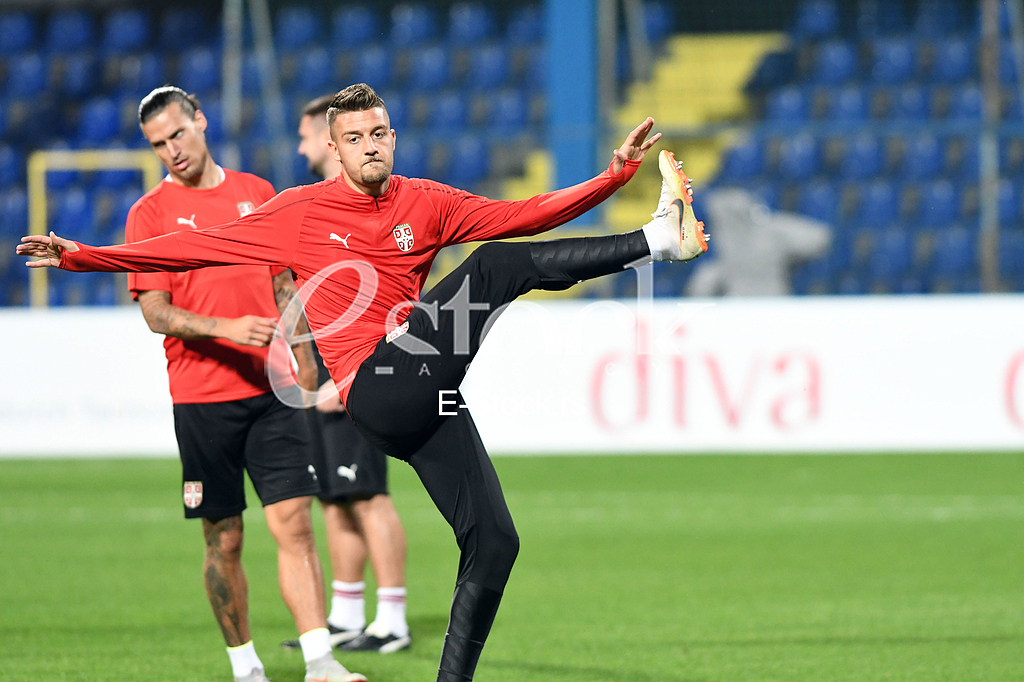 Training of the Serbian national team