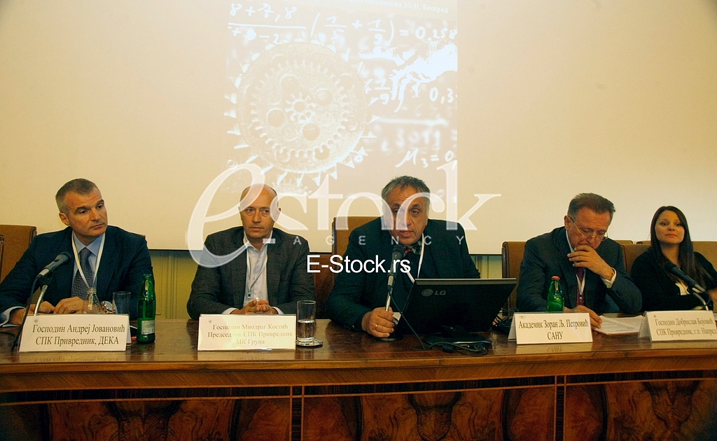 The first set of science, economy and society in Serbia