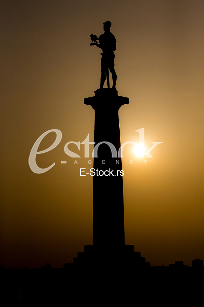 Pobednik monument Belgrade Serbia