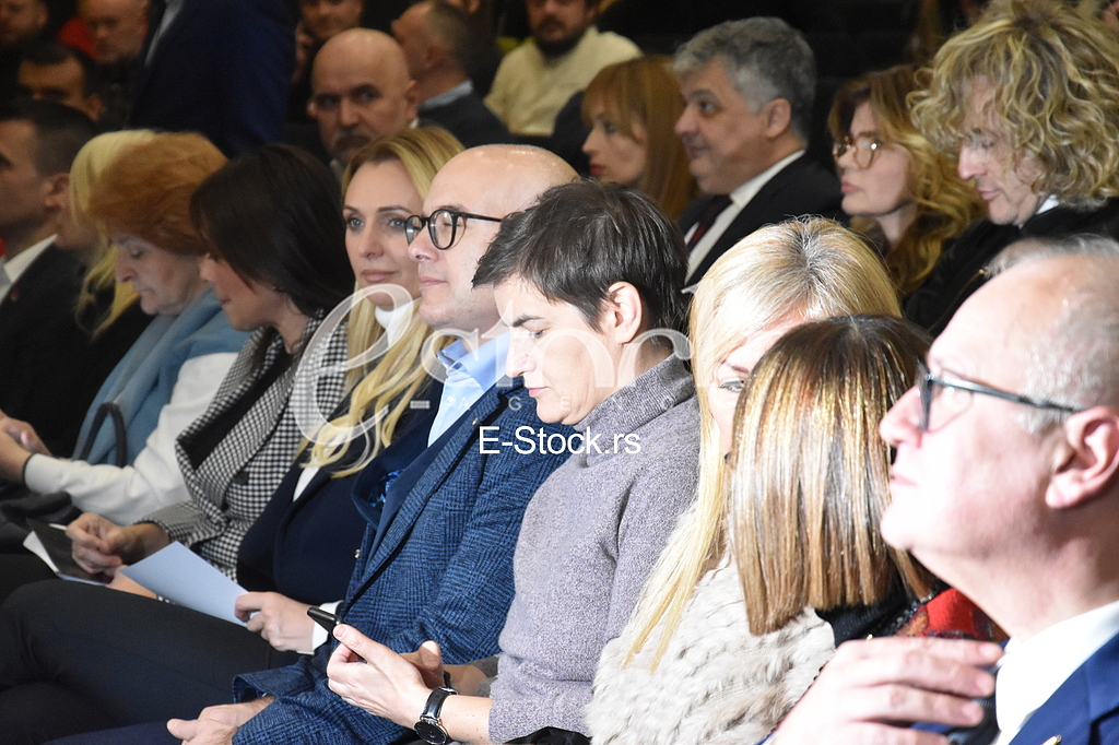 Milos Vucevic i Ana Brnabic