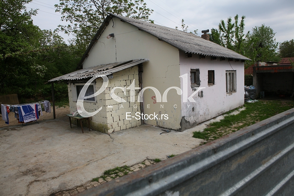 Beba baked at home Gypsy settlements in Belgrade.