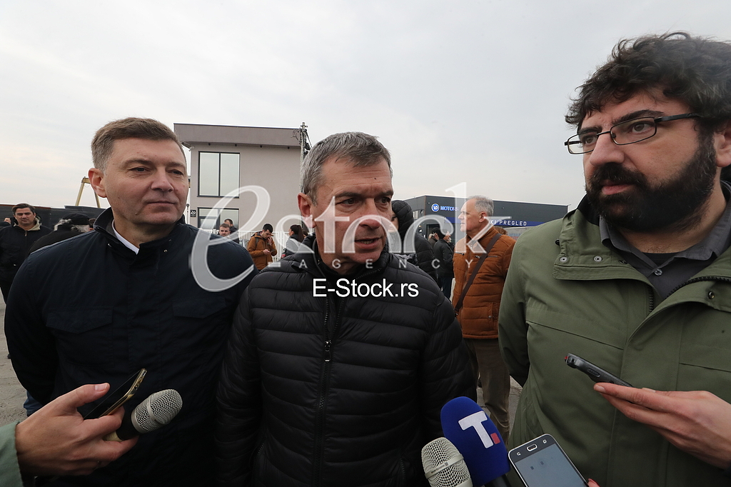 Pocetak radova Makis protest