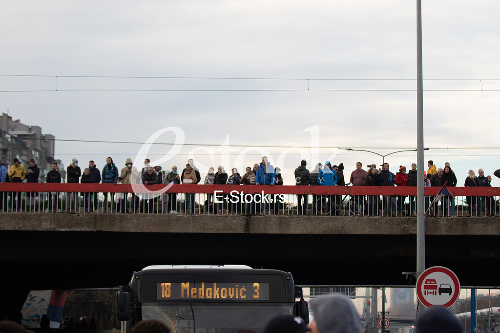 PROTEST - Blokada autoputa
