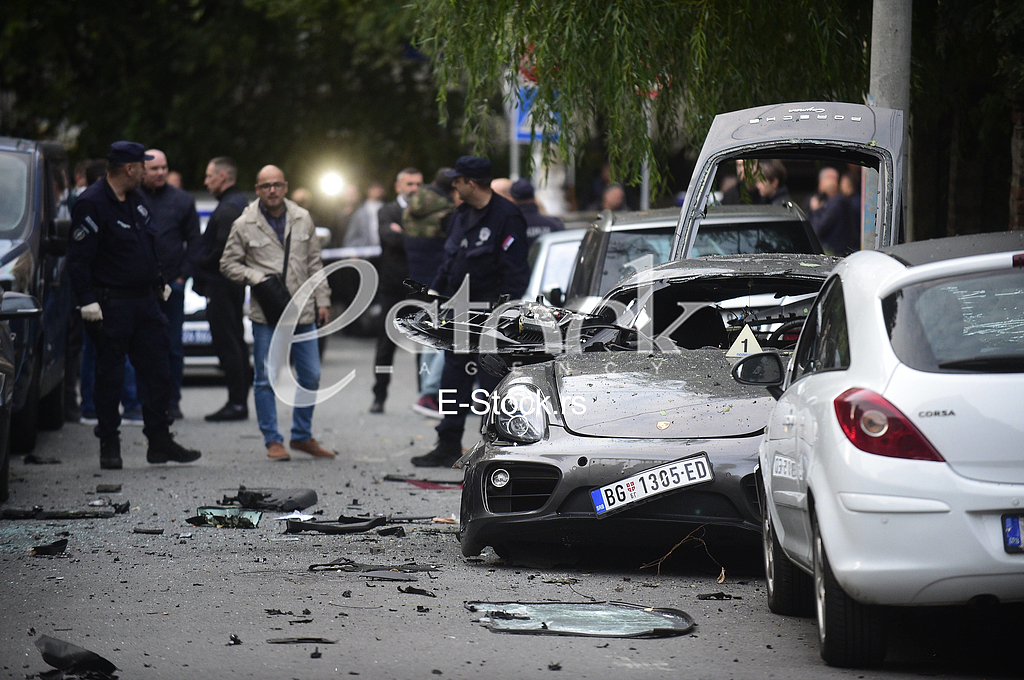 Eksplozija bombe na Vracaru