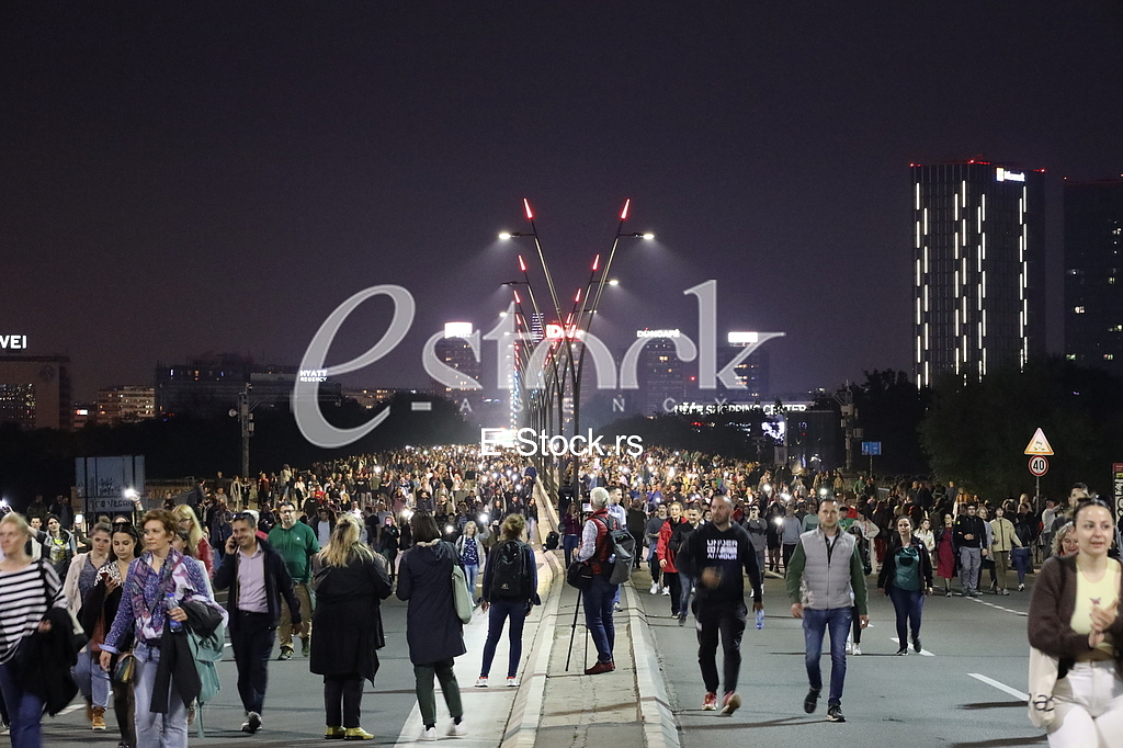 Protest Srbija protiv nasilja