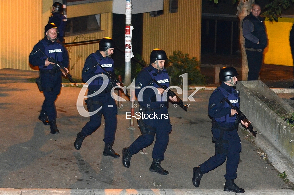 Police action in Zarkovo