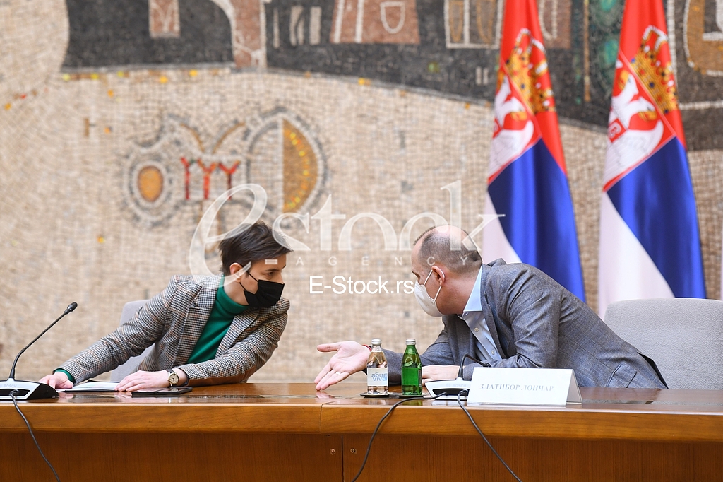 Ana Brnabic i Zlatibor Loncar