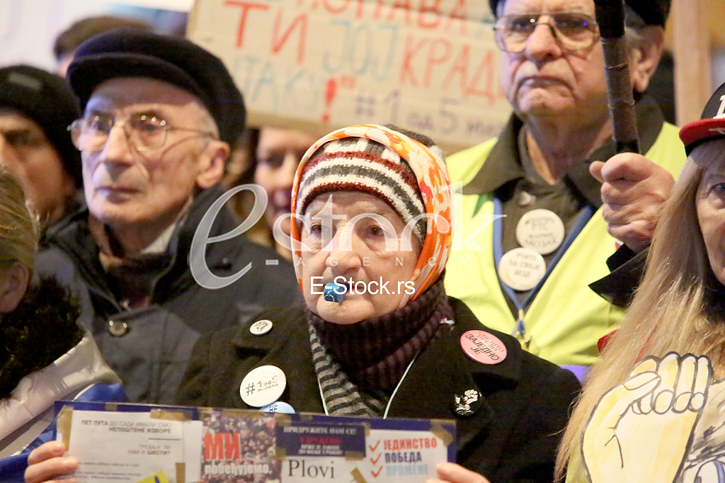 The protest walk
