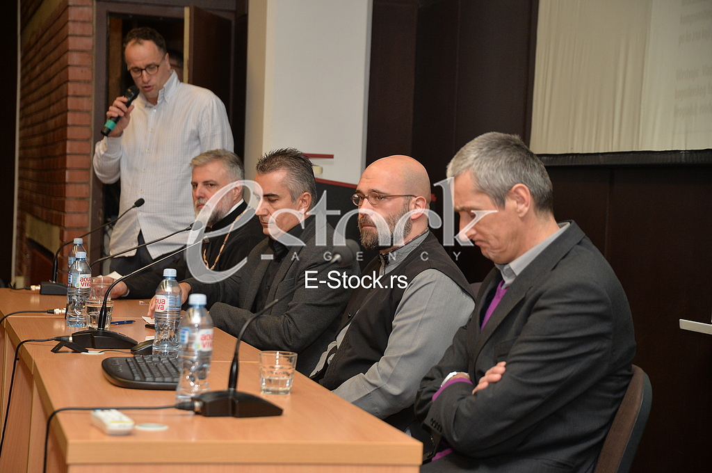 Vladika Grigorije, Danijel Sinani, otac Vukasin Milicevic, Rodoljub Kubat