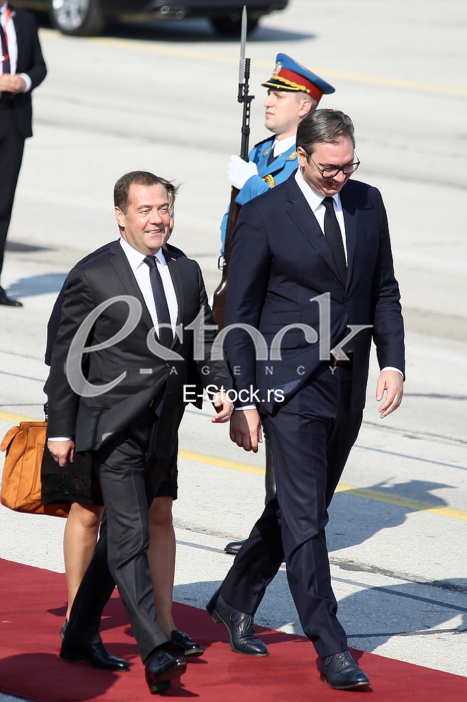 Dmitrij Medvedev Aleksandar Vucic