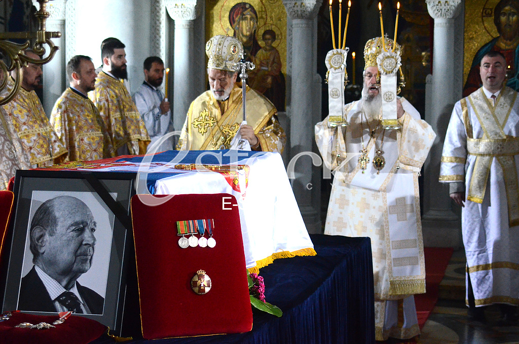 The funeral of Prince Aleksandar Karadjordjevic