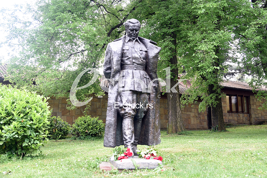 Celebrating 38 years since the death of Josip Broz Tito, the president of the SFRY in the House of Flowers.