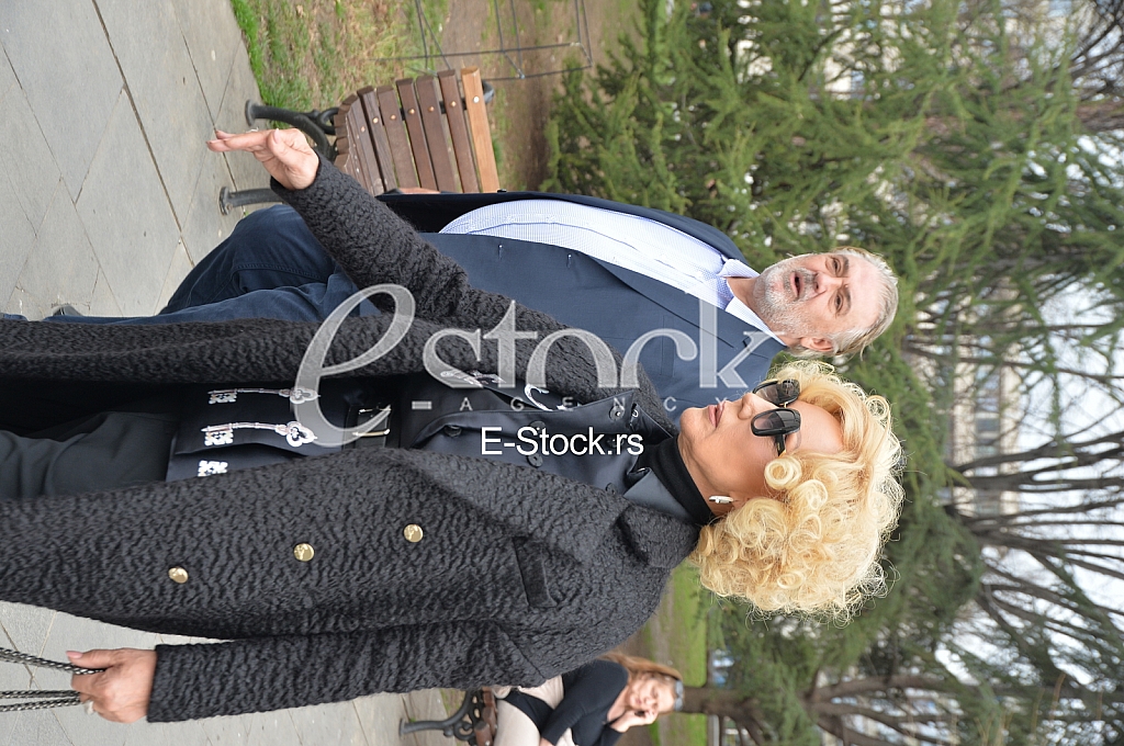 Slobodan Boba Zivojinovic i Lepa Brena