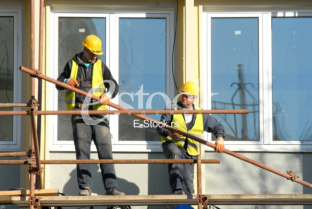 Construction workers 