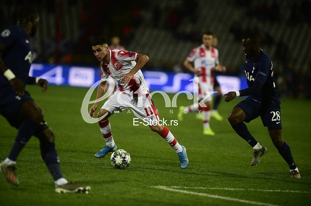 Mateo Garsija Crvena zvezda vs Tottenham