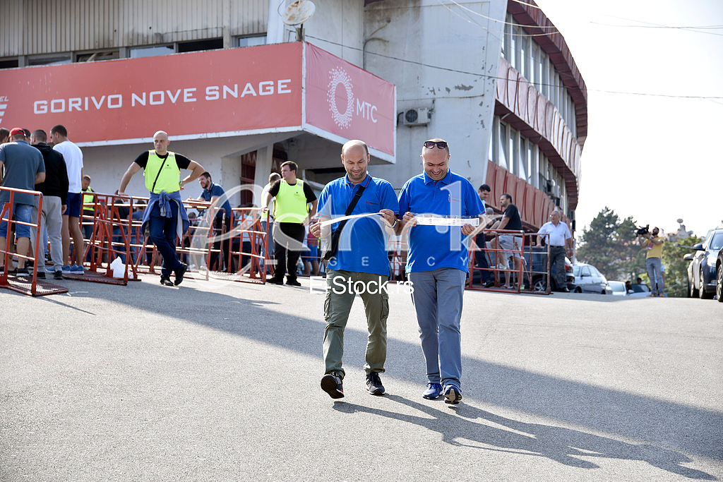 Selling tickets on stadium Marakana for the Champions League