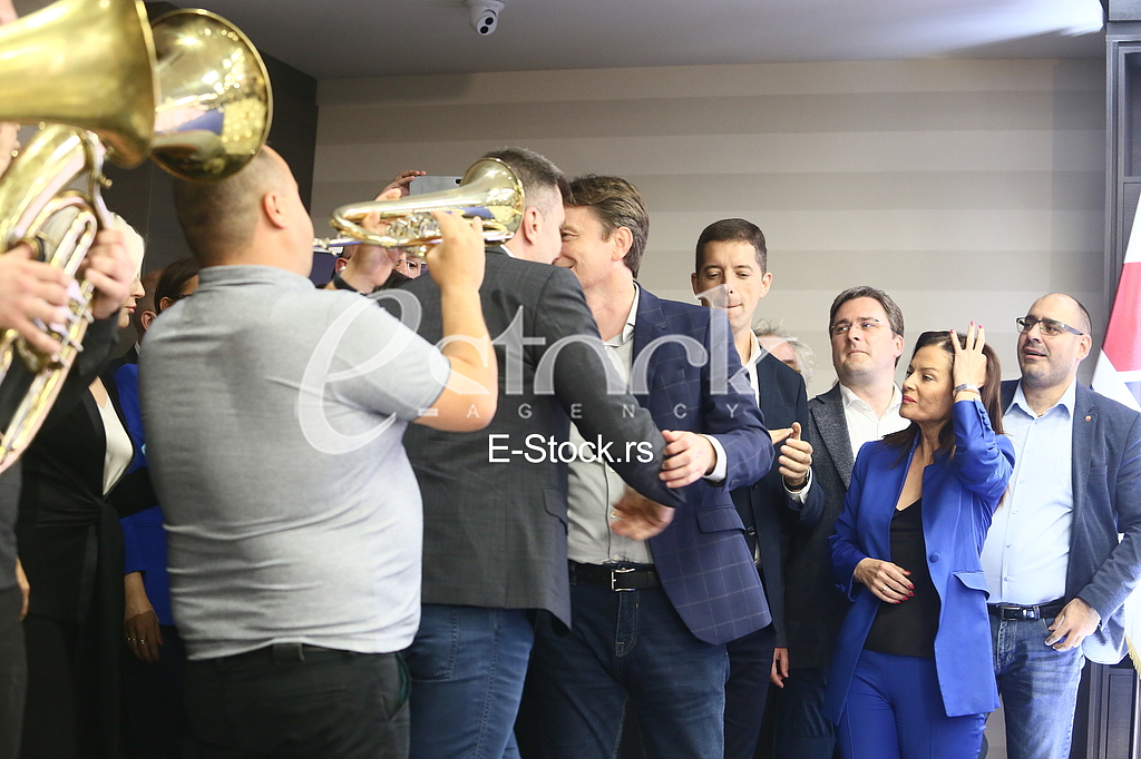 Darko Glisic, Marija Obradovic, Marko Djuric, Nikola Selakovic i Vladimir Djukanovic