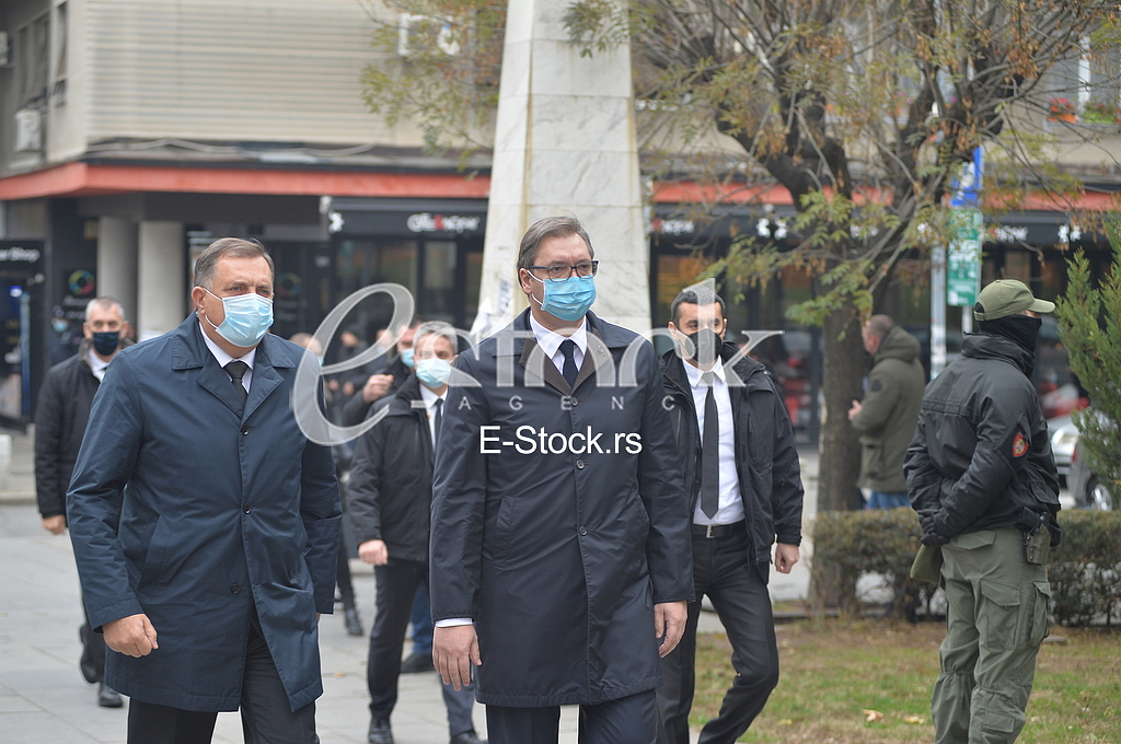 Milorad Dodik i Aleksandar Vucic