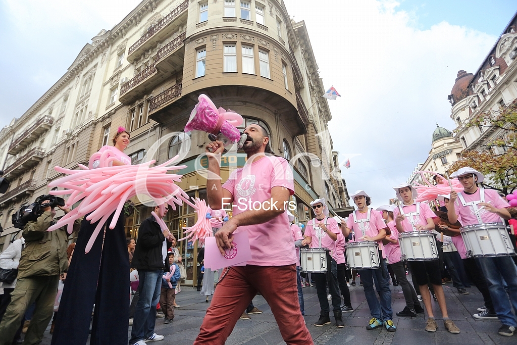 Race in the heels against Breast Cancer