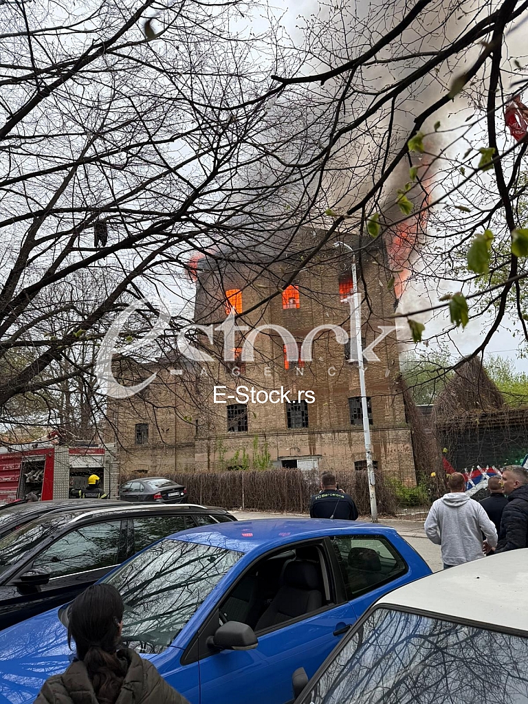 Pozar Stari mlin Obrenovac