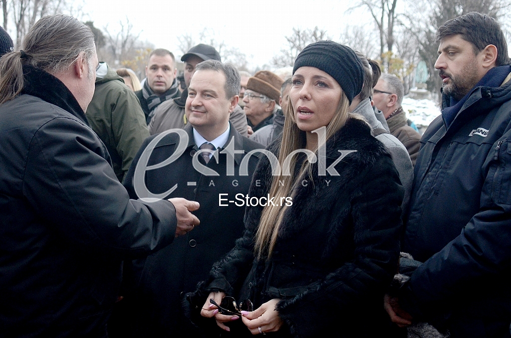 The funeral singer Miki Jevremovic