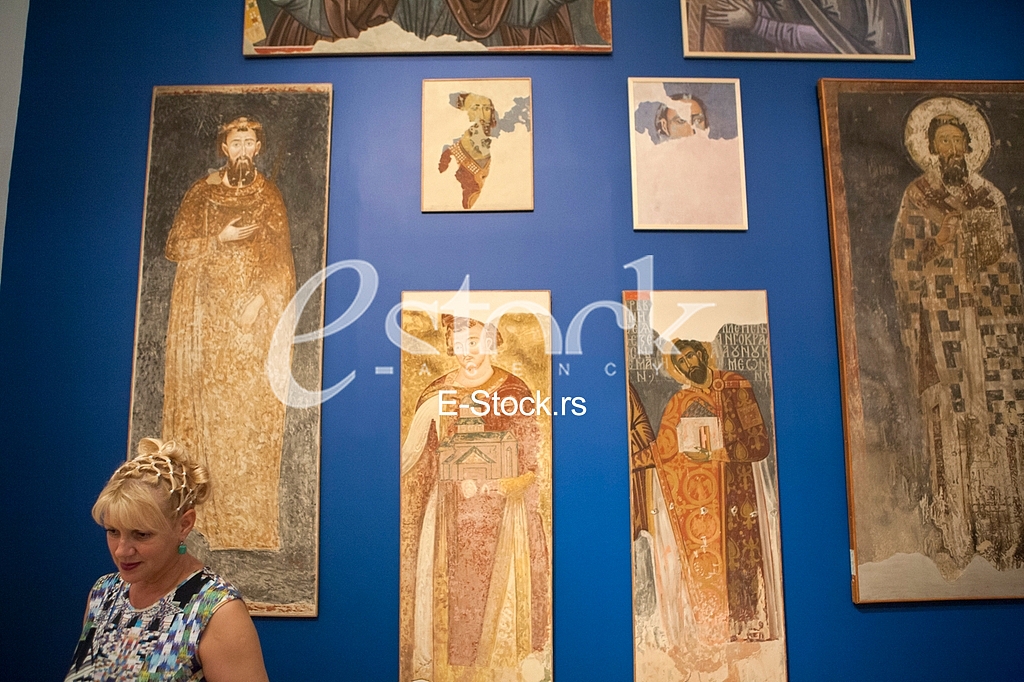 Sveti Sava exibition in Historical museum of Serbia