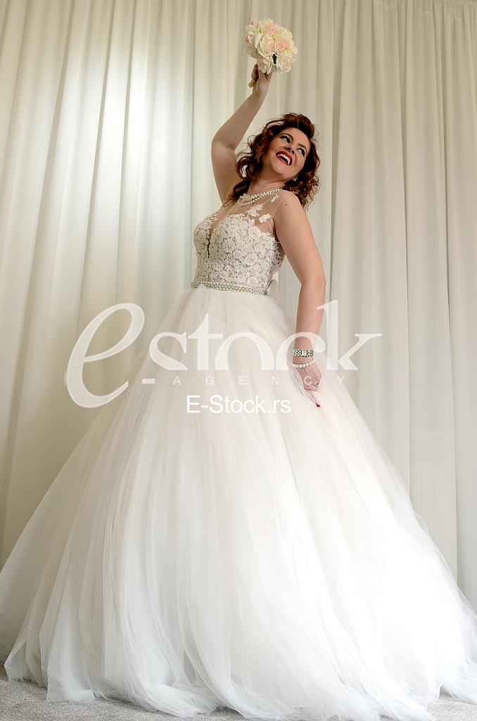 Salon wedding dress  White Fashion