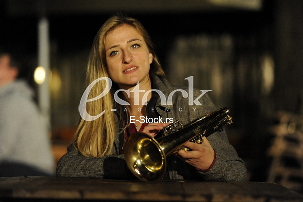 Trumpet festival in Guca, Danijela Veselinovic