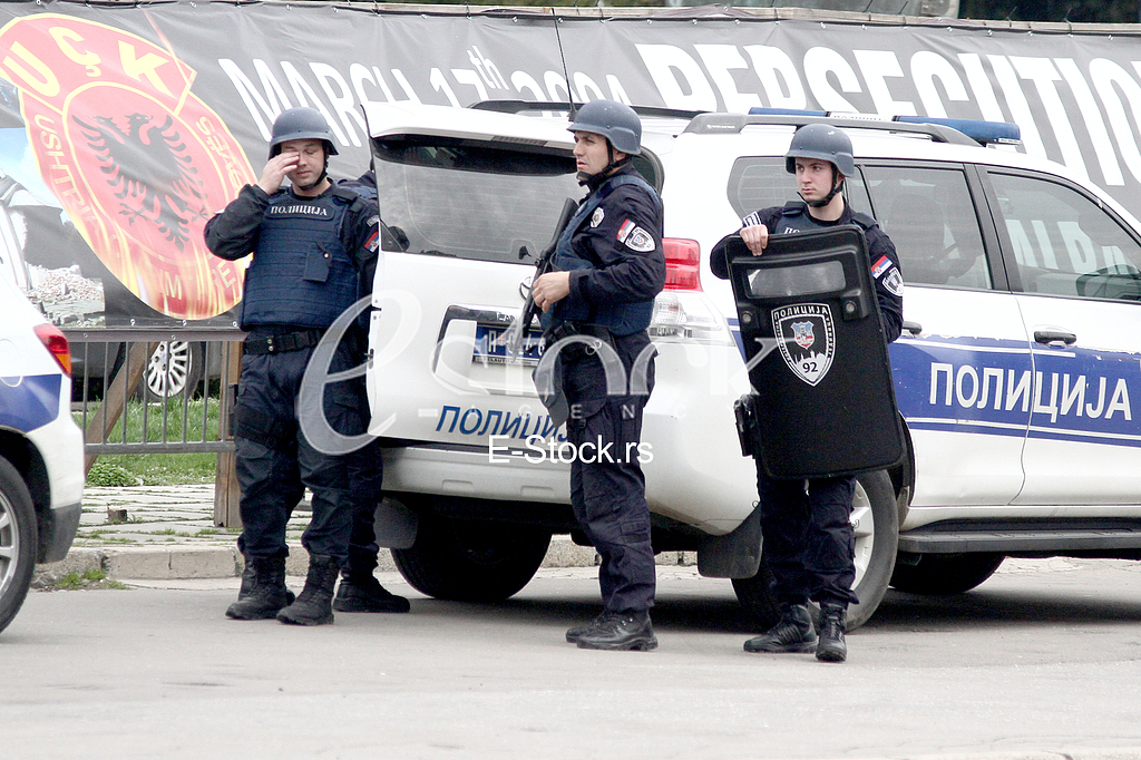The arrest of the suspect 