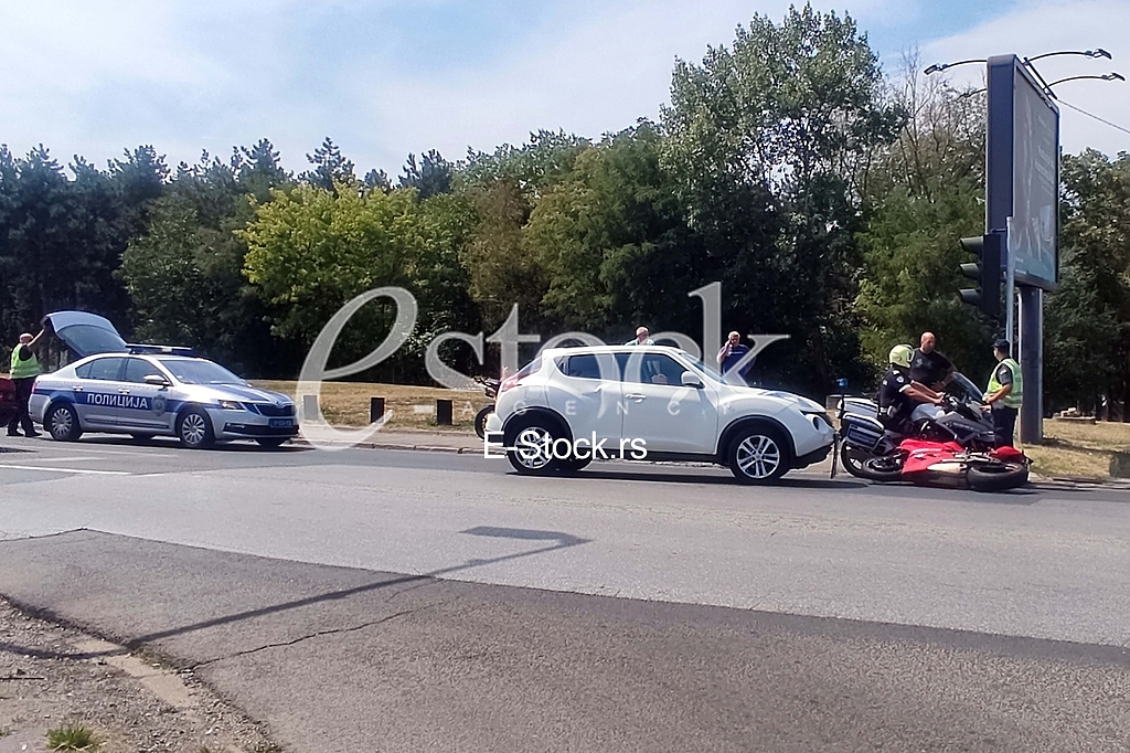 Saobracajna nezgoda motociklista