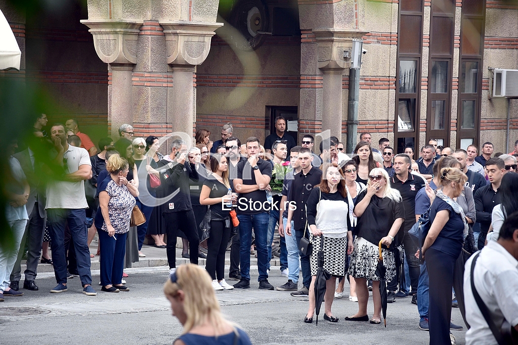 Burial of lawyer Dragoslav Misa Ognjanovic