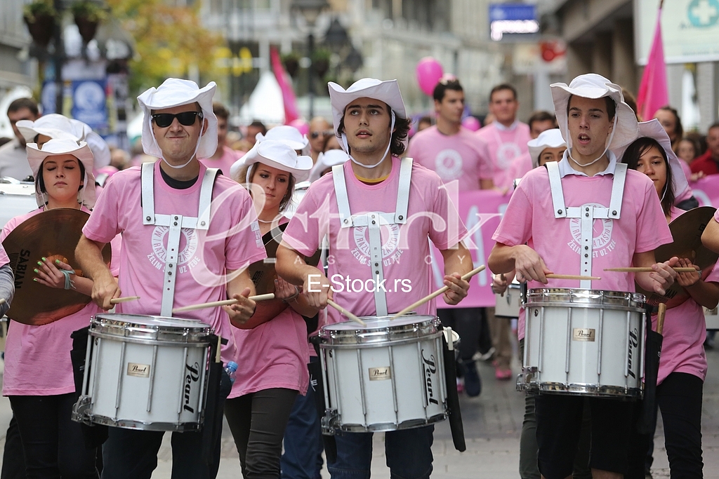 Race in the heels against Breast Cancer