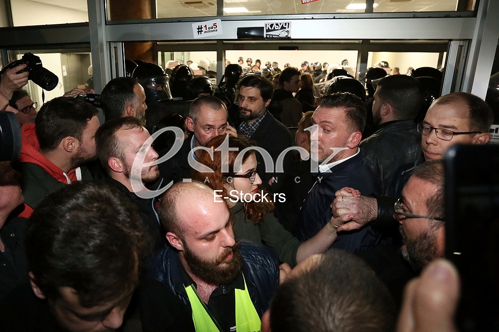 Jelena Anasonovic Protest 1 od 5 miliona RTS