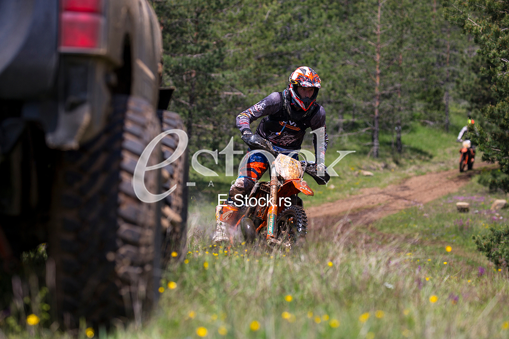 X-Cross endure race held on Tara Serbia