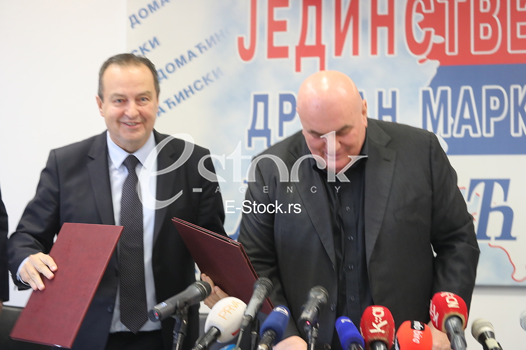 Ivica Dacic i Dragan Markovic Palma Sporazum