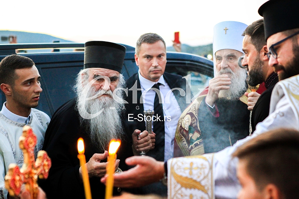 Mitropolit Amfilohije Radovic i patrijarh srpski gospodin Irinej