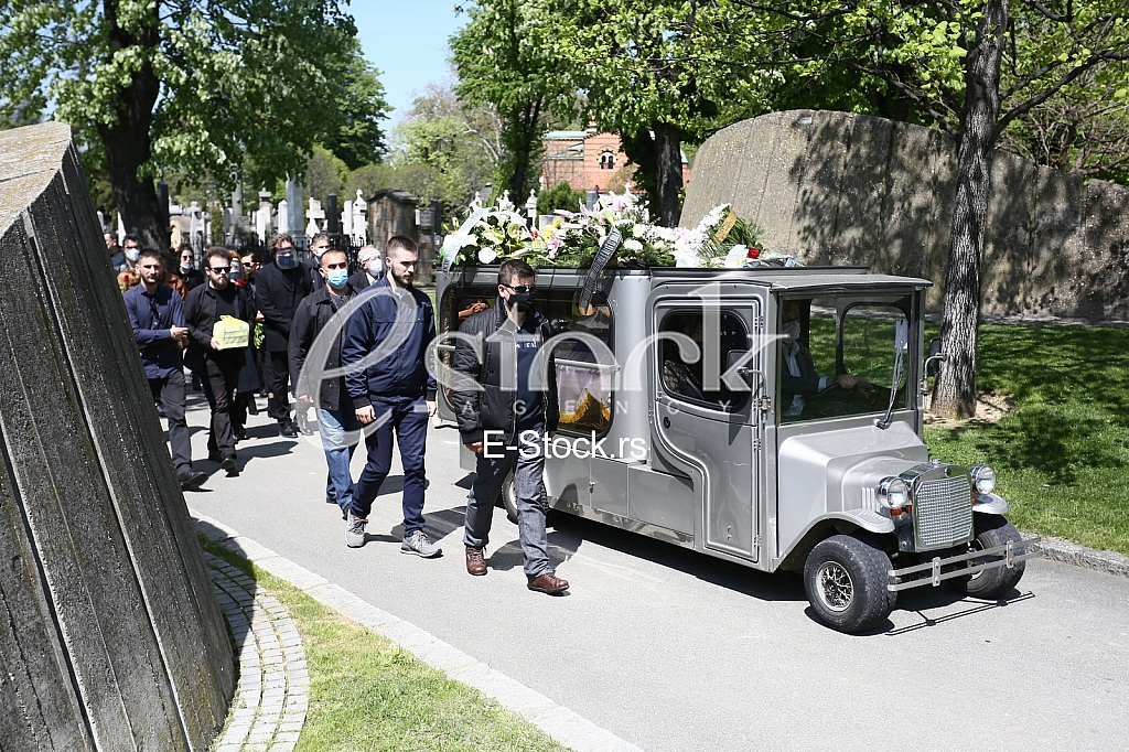 Milos Sobajic, sahrana