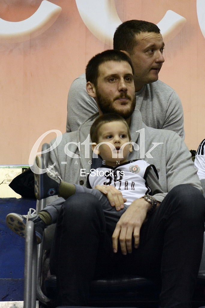 Partizan-Paok, (78:82), basketball game, FIBA league.